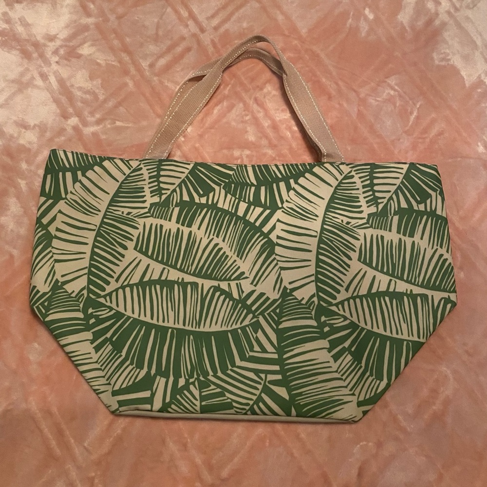 Chicos Waterproof Tote and Zip Pouch